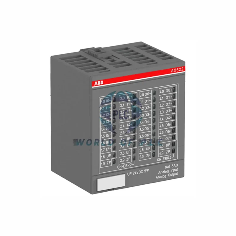Ax522 Module Analog ABB AX522 1SAP250000R0001 Analog I/O Module