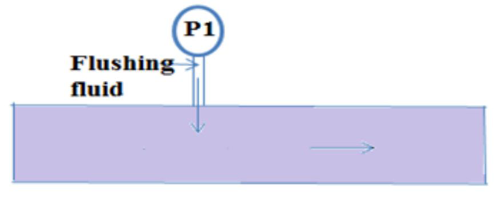 Pressure transmitter flushing system configuration