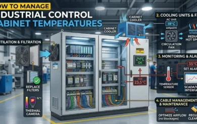 How to Manage Industrial Control Cabinet Temperatures