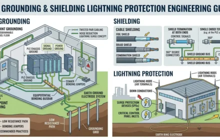 PLC Grounding Shielding Lightning Protection Engineering Guide