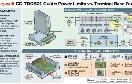 Honeywell CC-TDOB01 Guide Power Limits vs. Terminal Base Faults