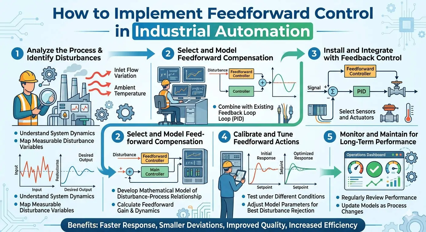 How to Implement Feedforward Control in Industrial Automation