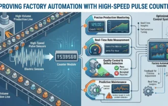 Improving Factory Automation with High-Speed Pulse Counting