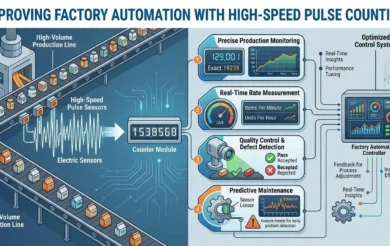 Improving Factory Automation with High-Speed Pulse Counting