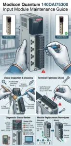 Modicon Quantum 140DAI75300 Input Module Maintenance Guide