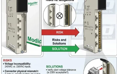 Replacing 140DAI75300 with 140DAI74000 Risks and Solutions