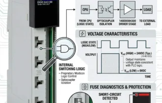 Schneider 140DDO84300 Guide Modicon Quantum Output Logic