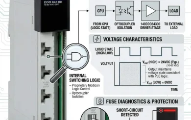 Schneider 140DDO84300 Guide Modicon Quantum Output Logic