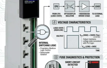 Schneider 140DDO84300 Guide Modicon Quantum Output Logic