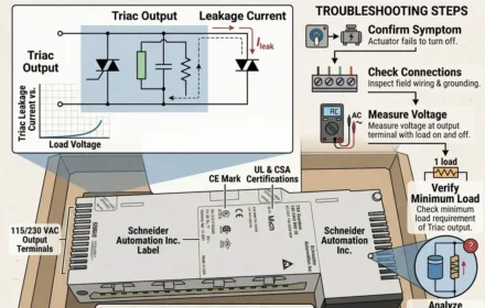 Troubleshooting 140DAO84210 Leakage Current in Quantum PLC