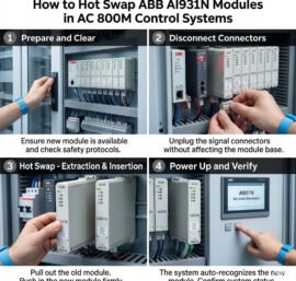 How to Hot Swap ABB AI931N Modules in AC 800M Control Systems
