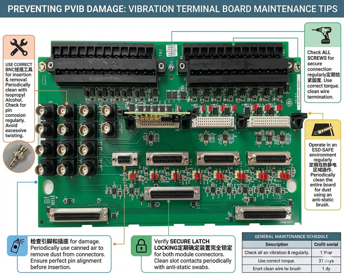 Preventing PVIB Damage Vibration Terminal Board Maintenance Tips_