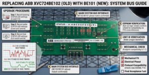 Replacing ABB XVC724BE102 with BE101 System Bus Guide_