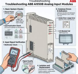 Troubleshooting ABB AI950B Analog Input Modules