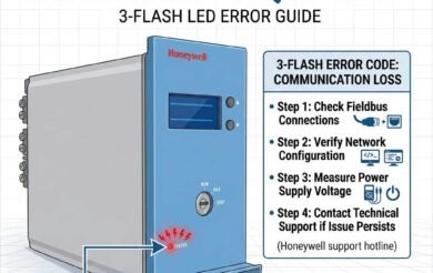 Troubleshooting Honeywell FC-QPP-0002 3-Flash LED Error Guide