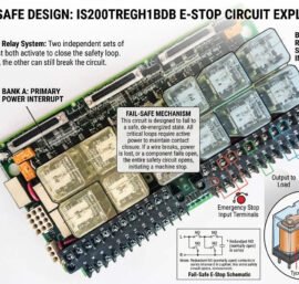 Fail-Safe Design IS200TREGH1BDB E-Stop Circuit Explained