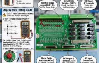 How to Test GE IS200TDBTH6A Rectifier Bridges