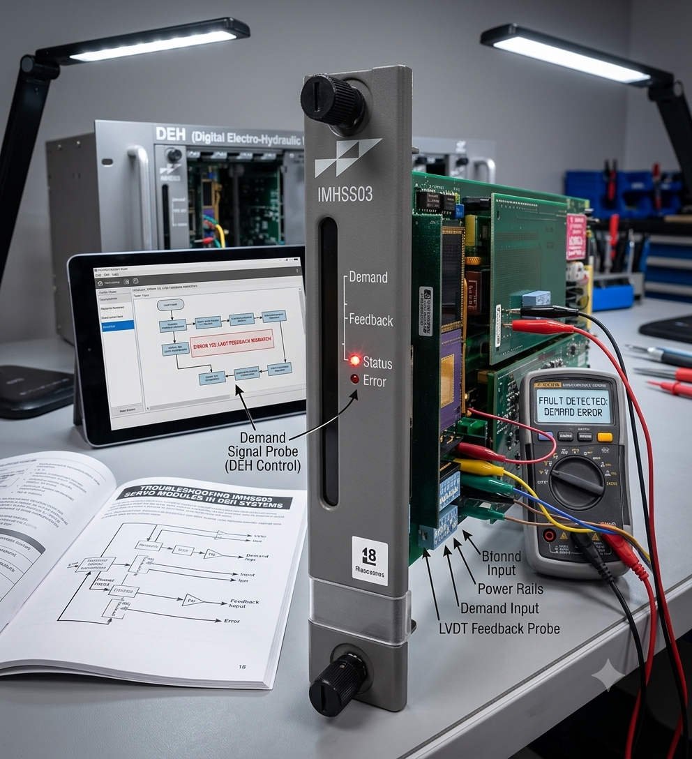 Troubleshooting IMHSS03 Servo Modules in DEH Systems