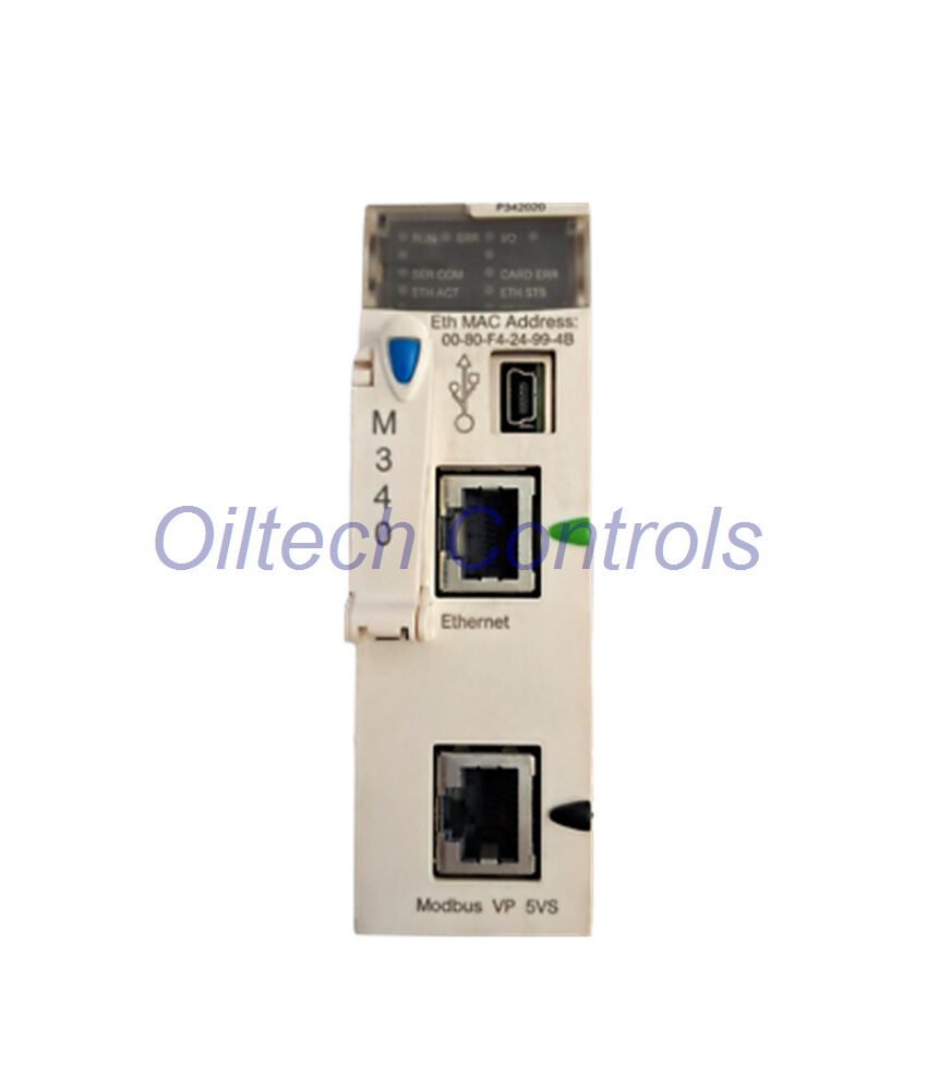 Schneider BMXP342020 CPU Module – M340 Series, High-Capacity I/O