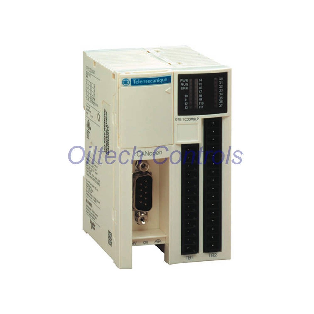 OTB1C0DM9LP Distributed I/O – CANopen, Relay Outputs, 24V, Schneider Electric