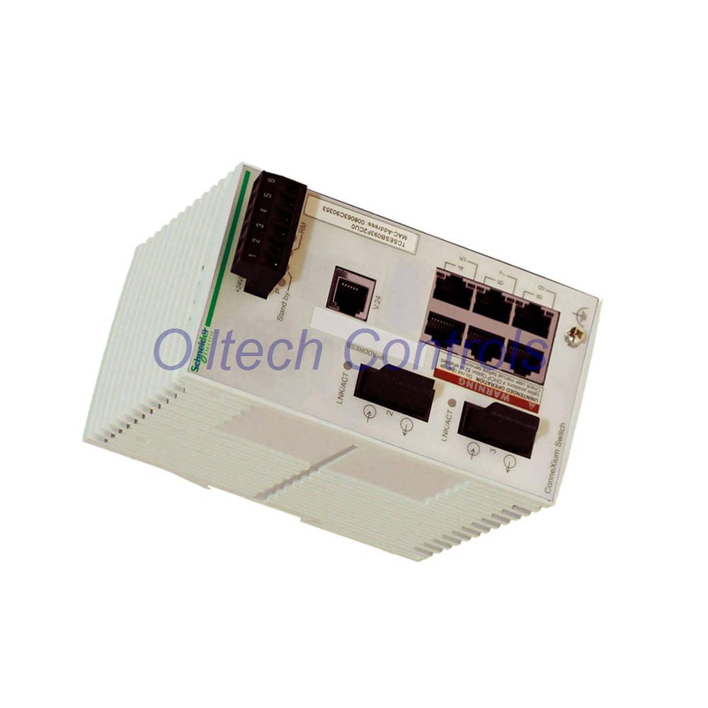 TCSESB083F2CU0 ConneXium Managed Switch | 6TX/2FX Multimode Ethernet - Image 3