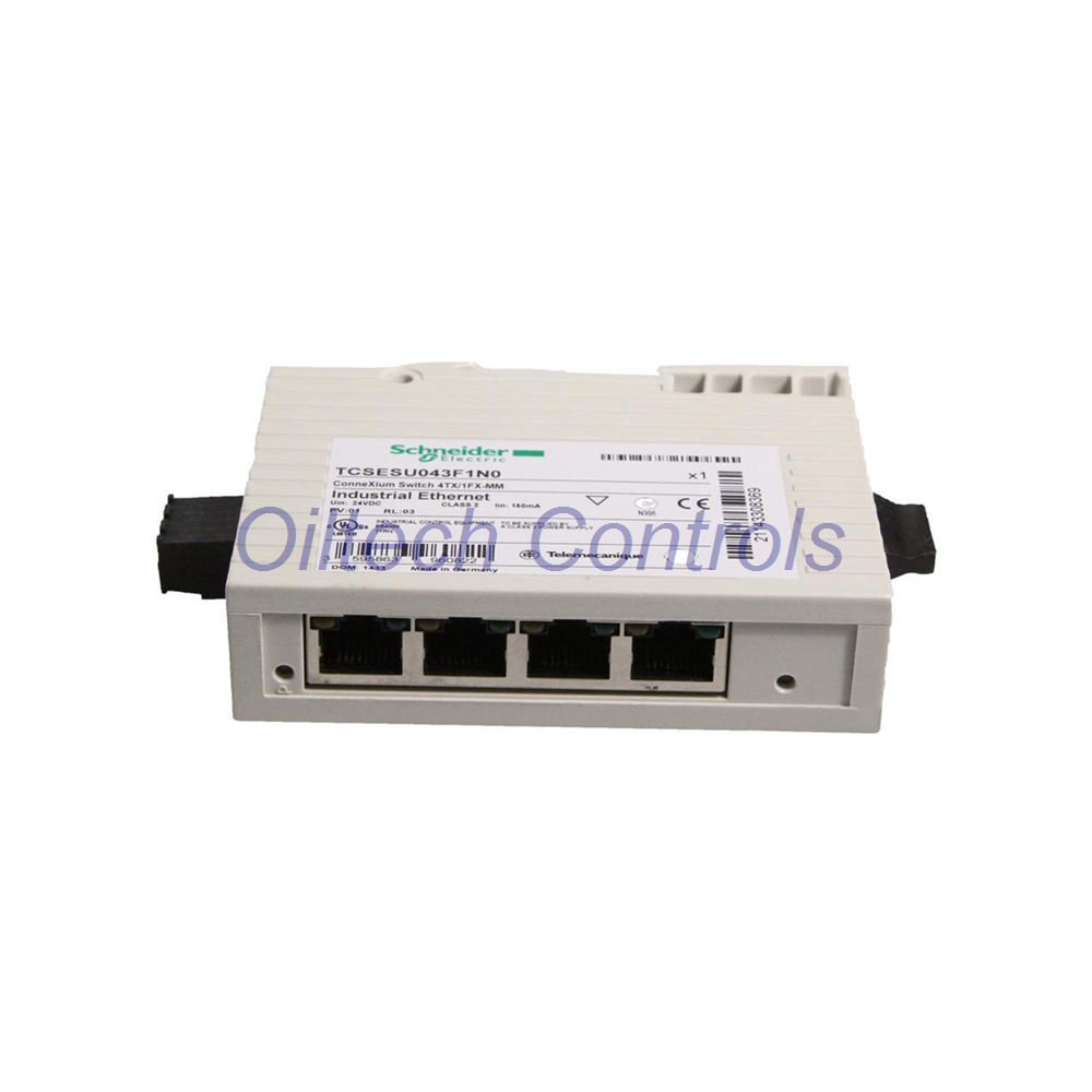 TCSESU043F1N0 | ConneXium Ethernet Switch | 5 Ports | Unmanaged