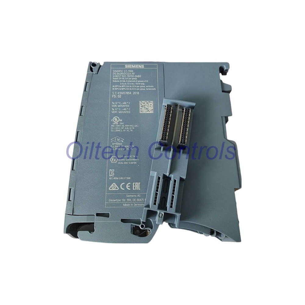SIMATIC S7-1500 6ES7522-1BF00-0AB0 DQ 8x24VDC/2A HF Digital Output Module