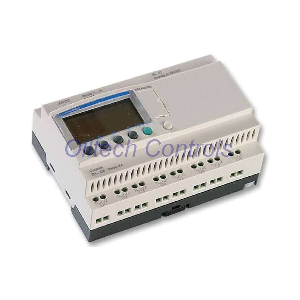 Schneider SR2B201BD Zelio Logic Smart Relay 20 I/O 24V DC