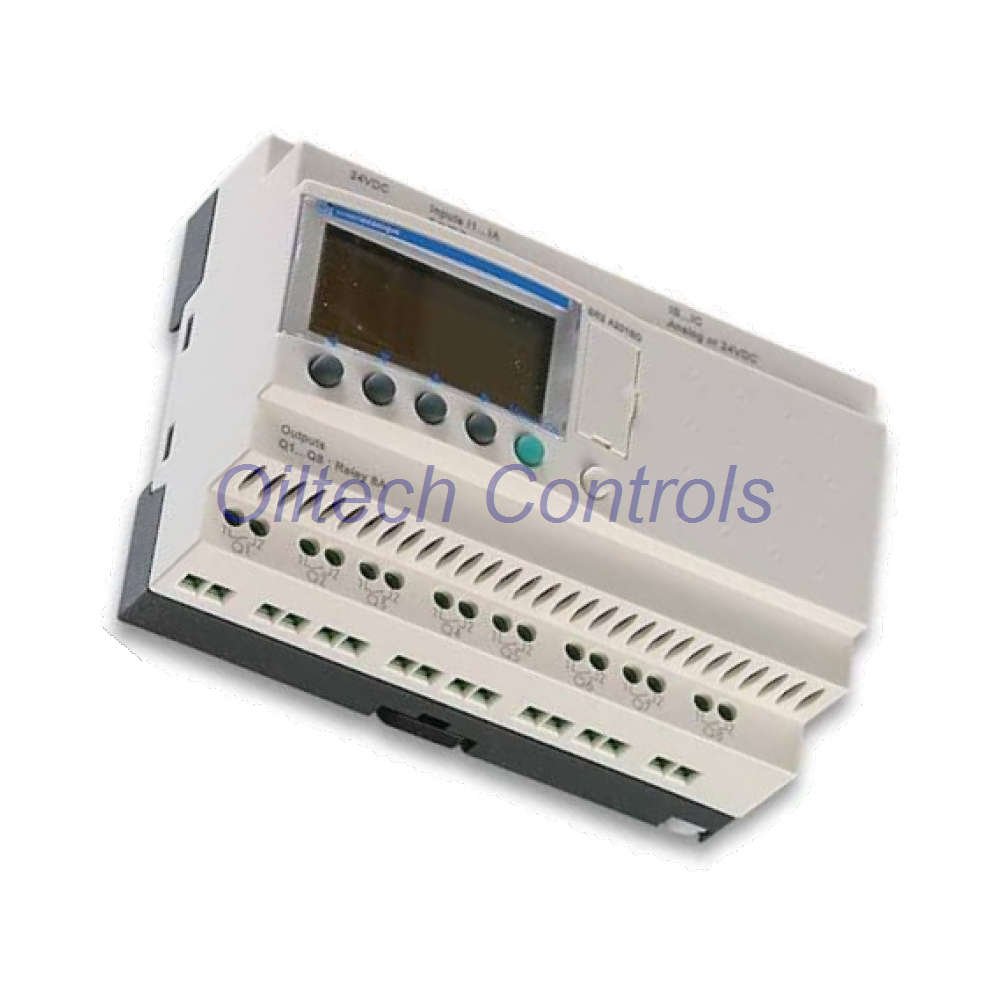 Schneider SR2B201BD Zelio Logic Smart Relay 20 I/O 24V DC - Image 2