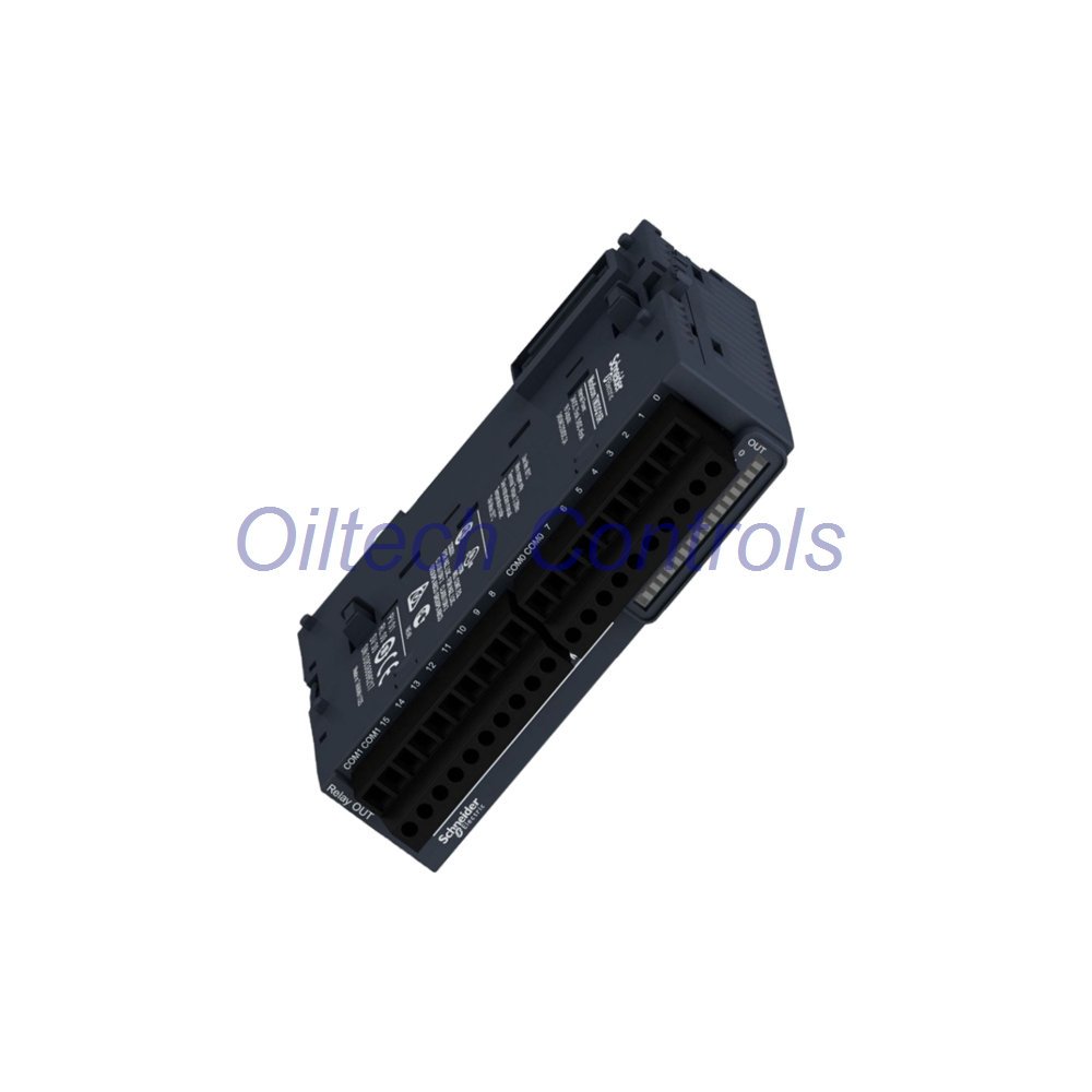 Schneider TM3DQ16R Modicon TM3 16CH 2A Relay Output PLC Module - Image 2