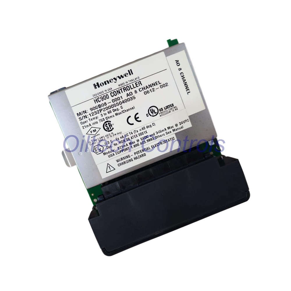 900B08-0202 Honeywell 8-Channel Analog Output Module 0-21 mA - Image 2