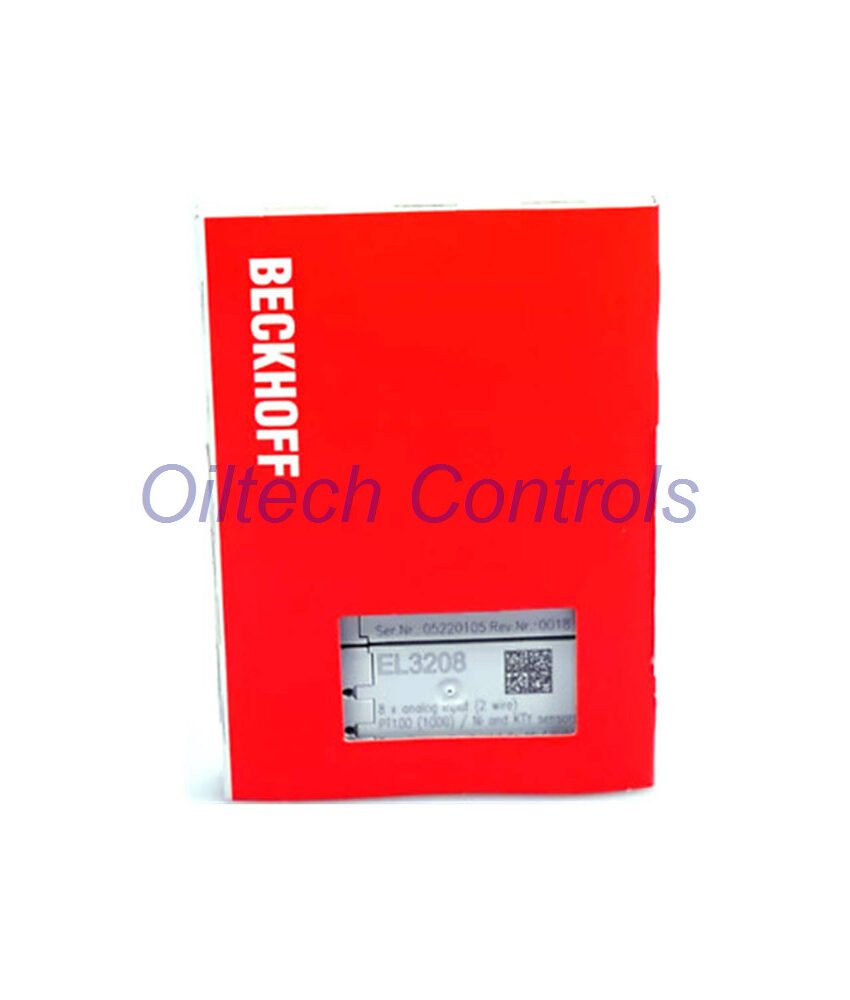 EL3208 Beckhoff EtherCAT Terminal 8-Channel RTD Pt100 16 bit