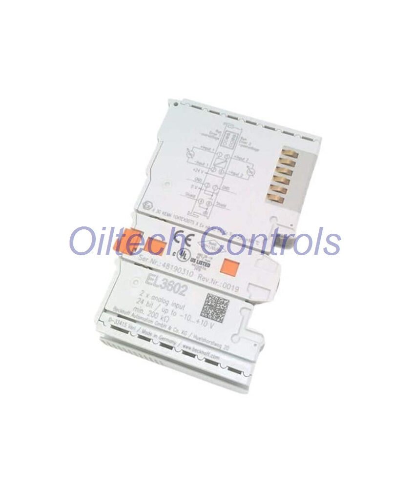EL3602 BECKHOFF 2-Channel ±10 V Analog Input EtherCAT EL3602