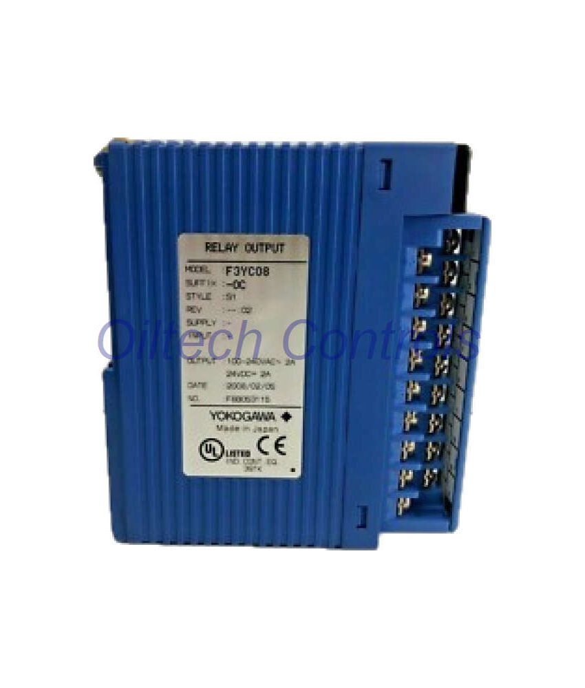 F3YC08-0C Oiltech 8-Channel Independent Relay Output 5-24VDC 100-240VAC